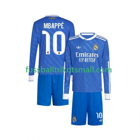 Fußballtrikots Real Madrid Kylian Mbappé 10 Kinder 2025-2026 Langarm 3rd trikot kaufen Fußballtrikots Real Madrid Kylian Mbappé 10 Kinder 2025-2026 Langarm 3rd trikot kaufen